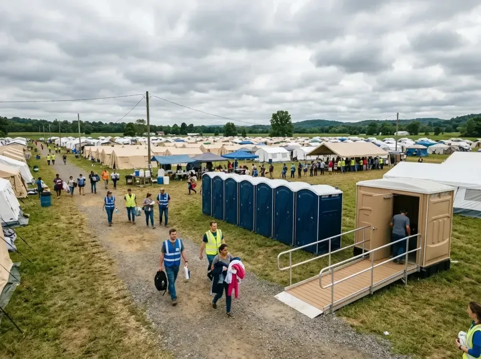 disaster-relief-camp-restrooms-010 — frequently asked questions, Dumpster & Portable Bathrooms Rental in Alton, IL